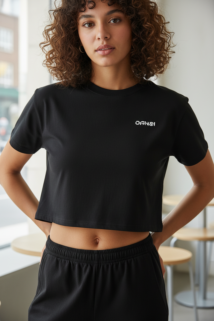 Baby Tee Seamless T-Shirt - 200 GSM