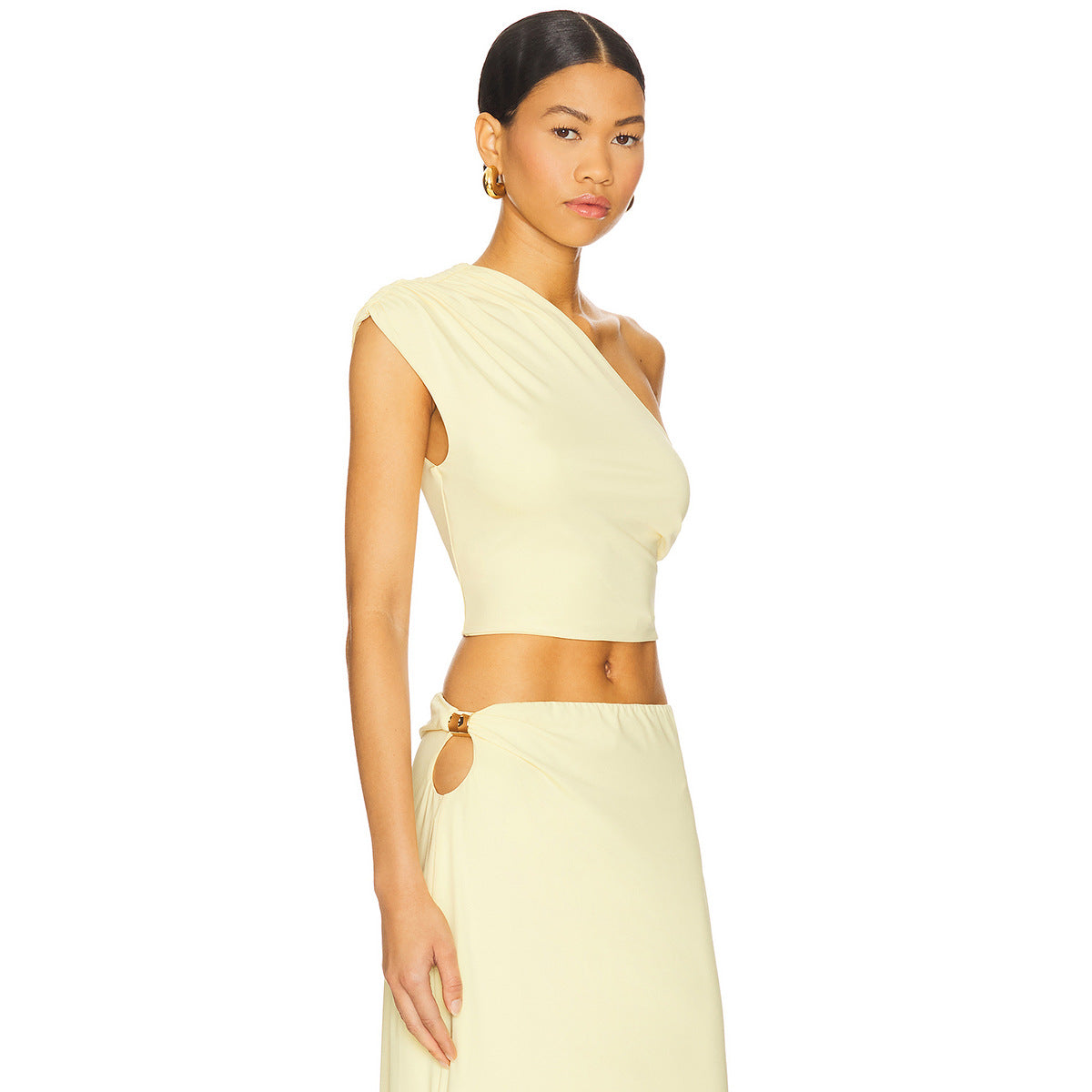 Elegant Women two piece skirt set