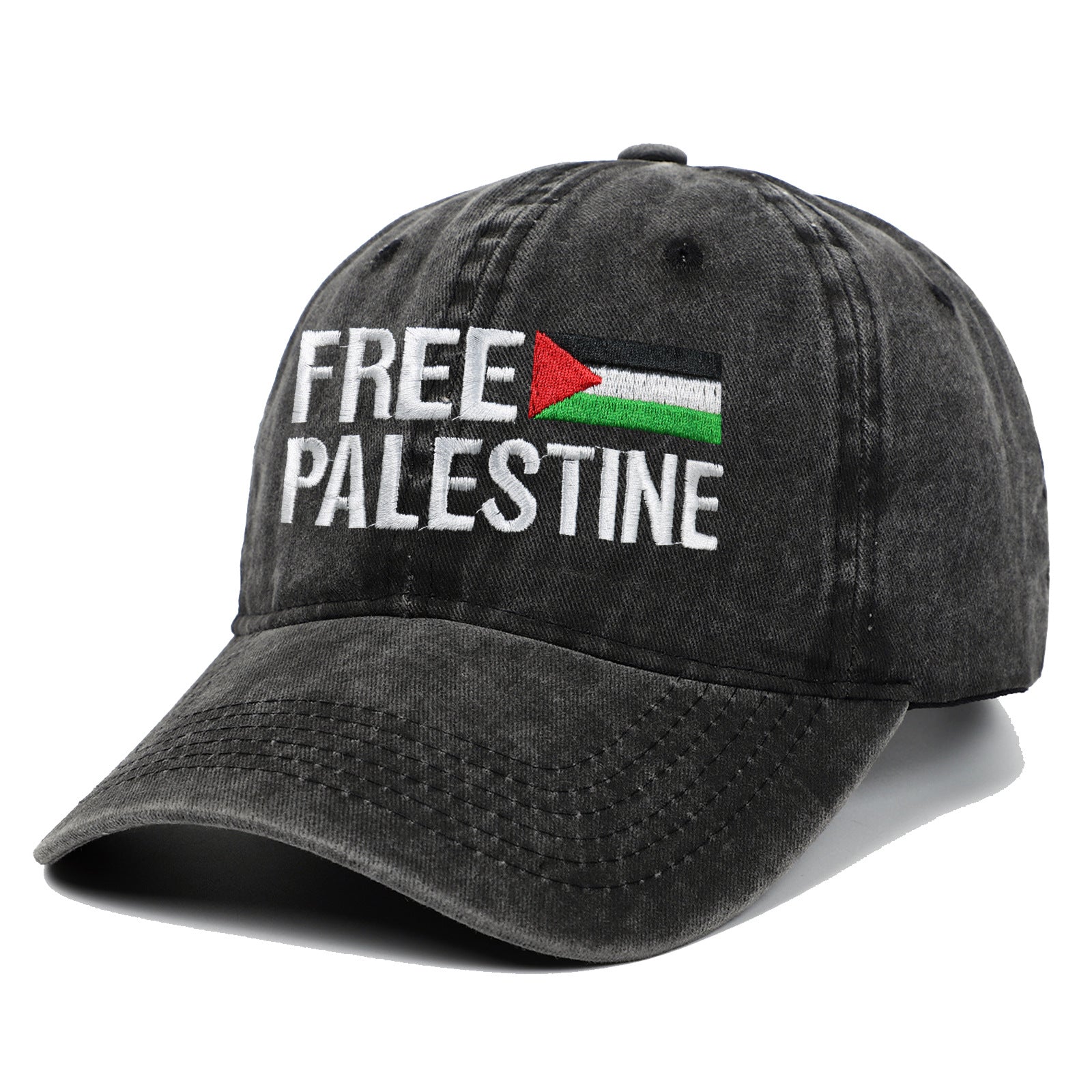 embroidered Palestinian retro hat Beanie