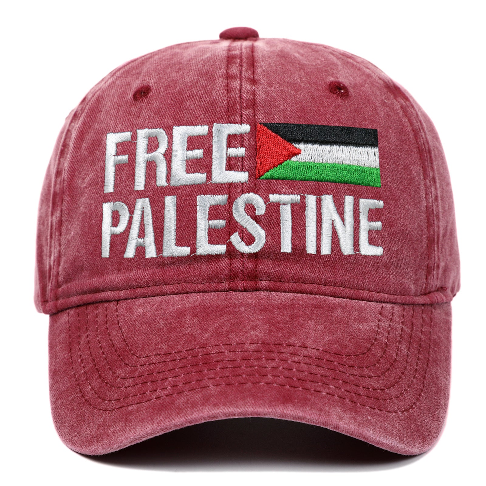 embroidered Palestinian retro hat Beanie