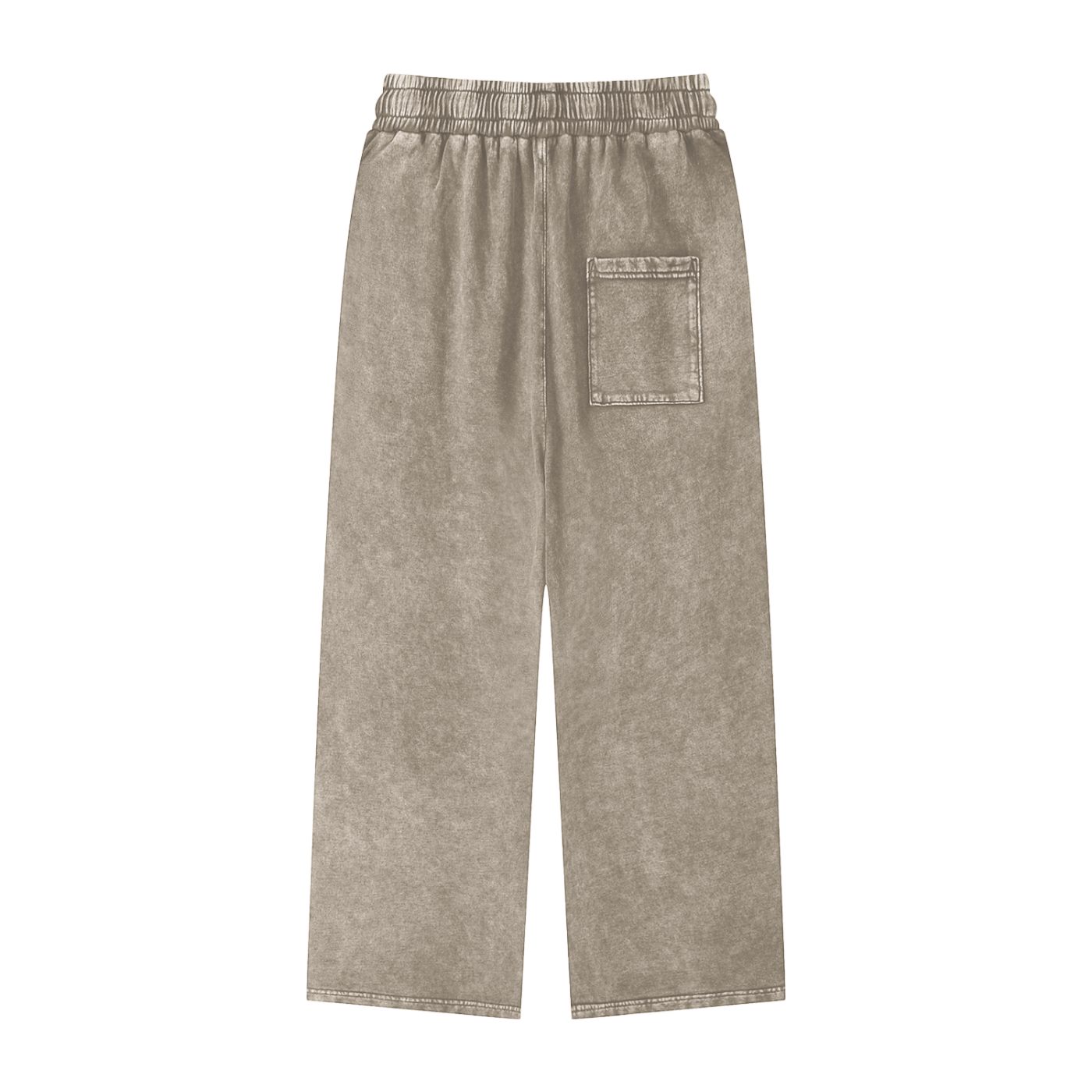 Snow Washed Straight Pants