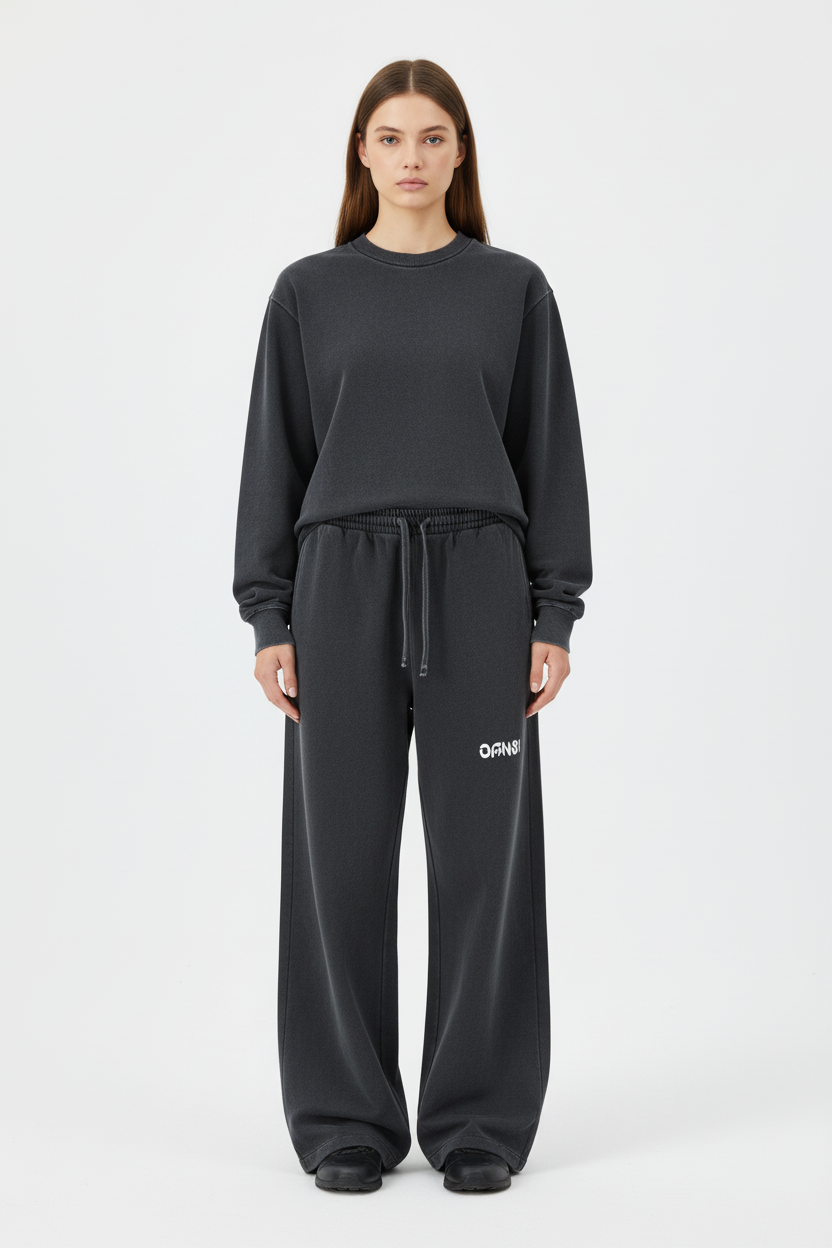 Vintage Washed Waist Pants