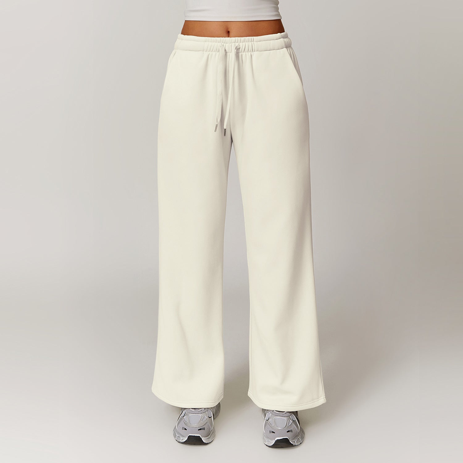 loose sweatpants, casual pants, versatile women’s pant