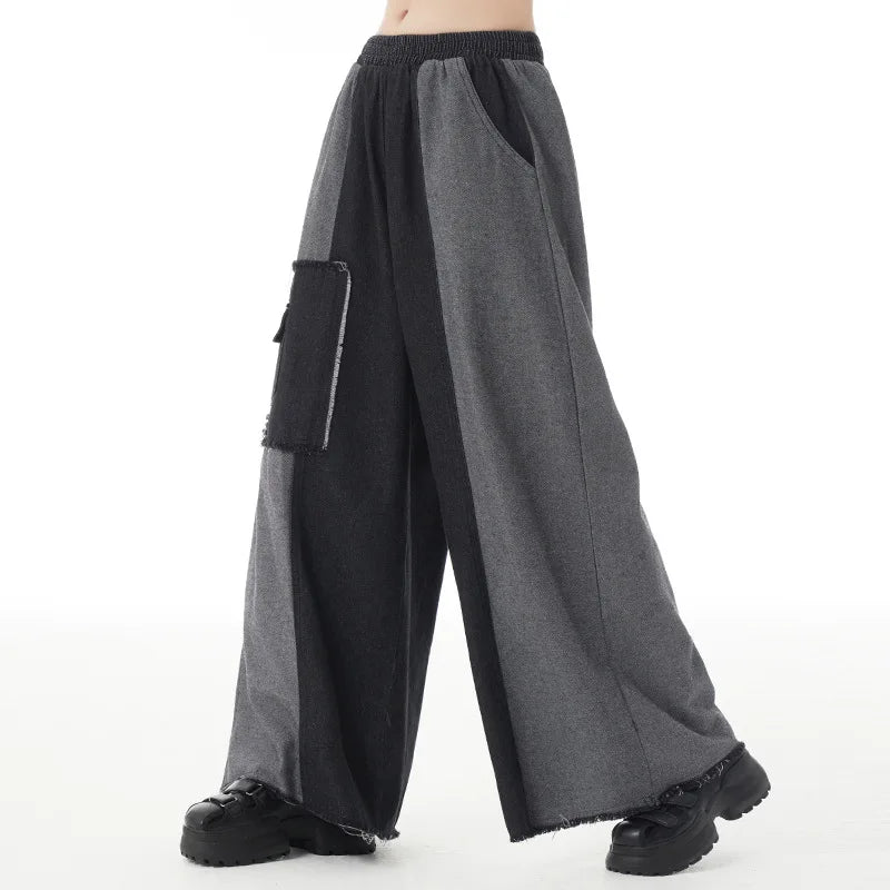 Wide-leg Jeans Women Autumn and Winter Jeans