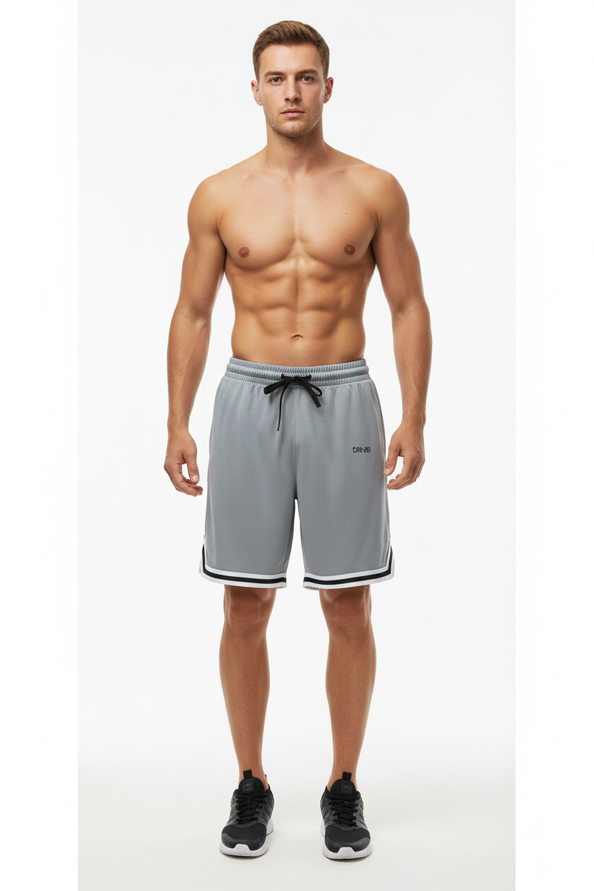 Classic Stripe Trim Shorts