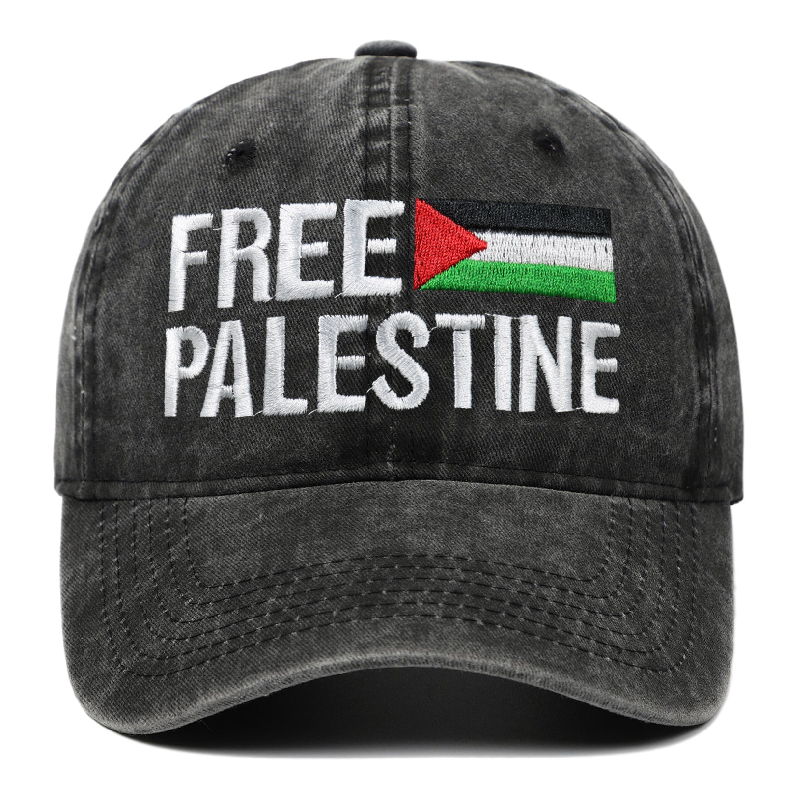 embroidered Palestinian retro hat Beanie