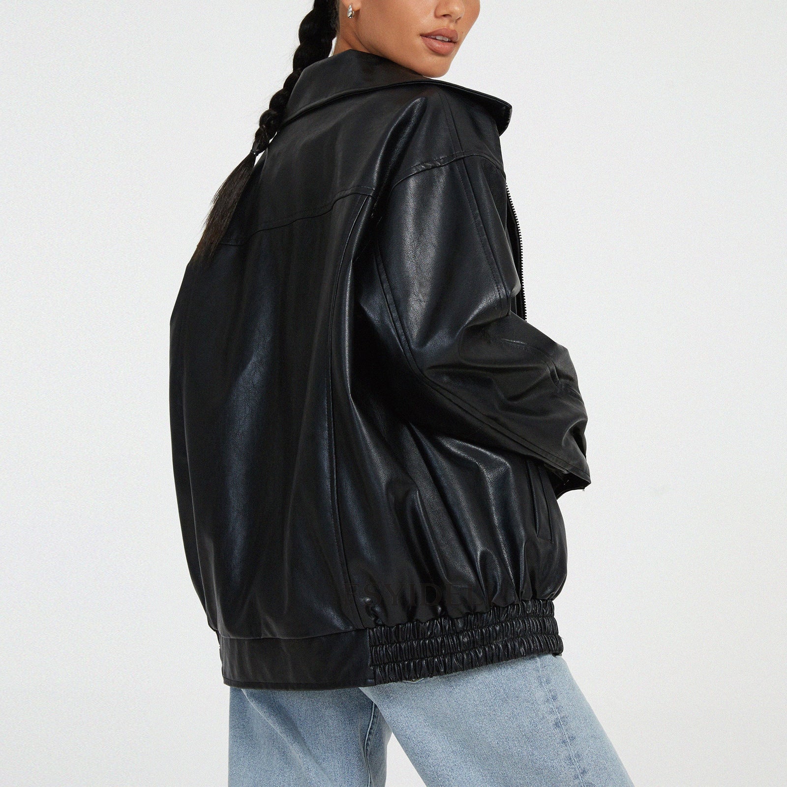 Unisex Pu Leather Jacket
