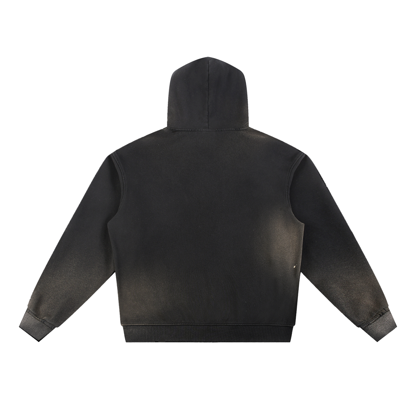 Frayed Fleece Hoodie