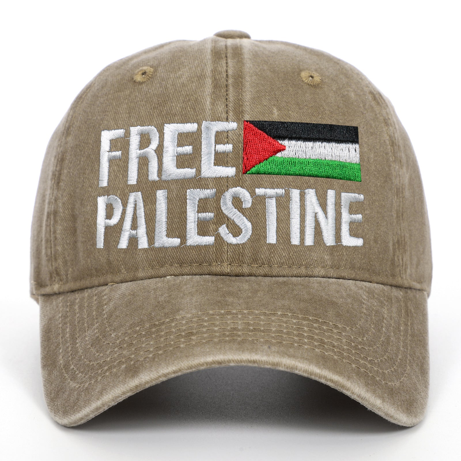 embroidered Palestinian retro hat Beanie