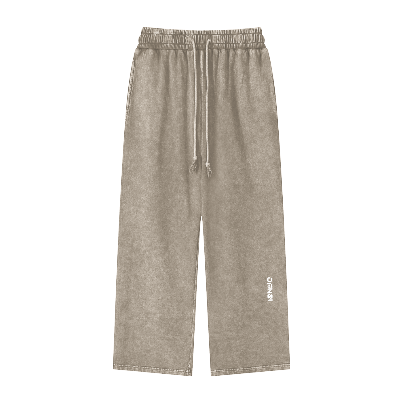 Snow Washed Straight Pants