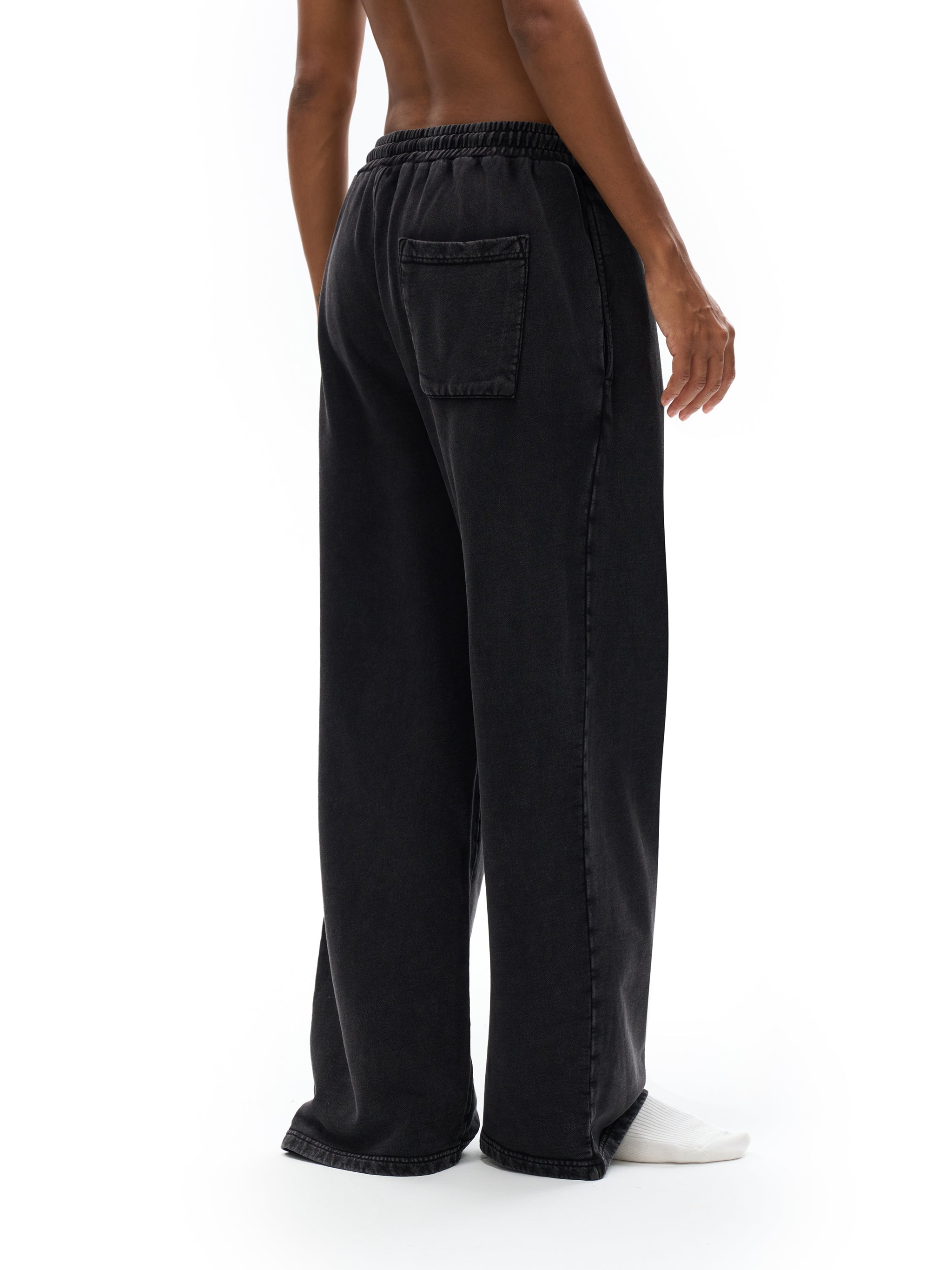 Snow Washed Straight Pants