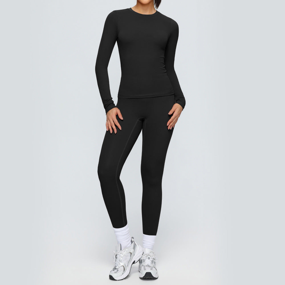 fitted  long sleeved pants Active Wear  set