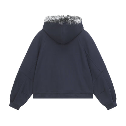 Unisex thick embroidered Sweatshirt hoodie