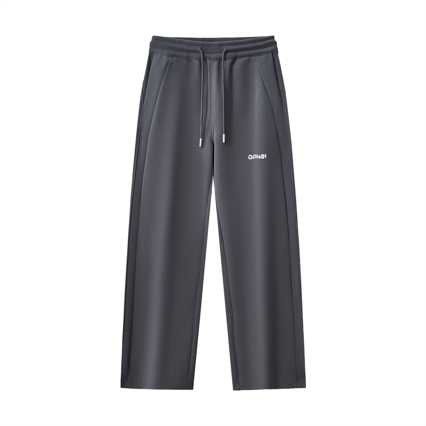 Drawstring Straight-Leg Sweatpants