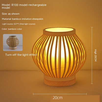 Atmosphere Retro Homestay Bedroom  Lamp