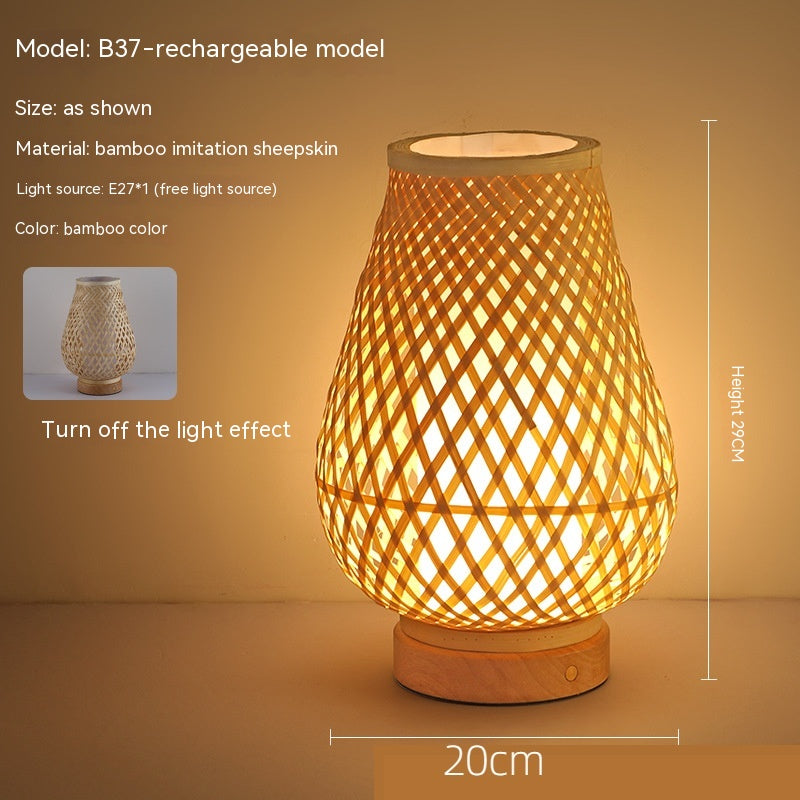 Atmosphere Retro Homestay Bedroom  Lamp