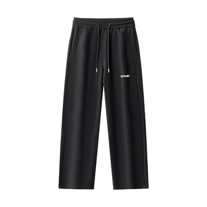 Drawstring Straight-Leg Sweatpants