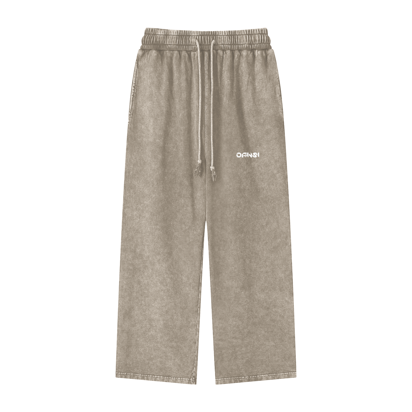 Snow Washed Straight Pants