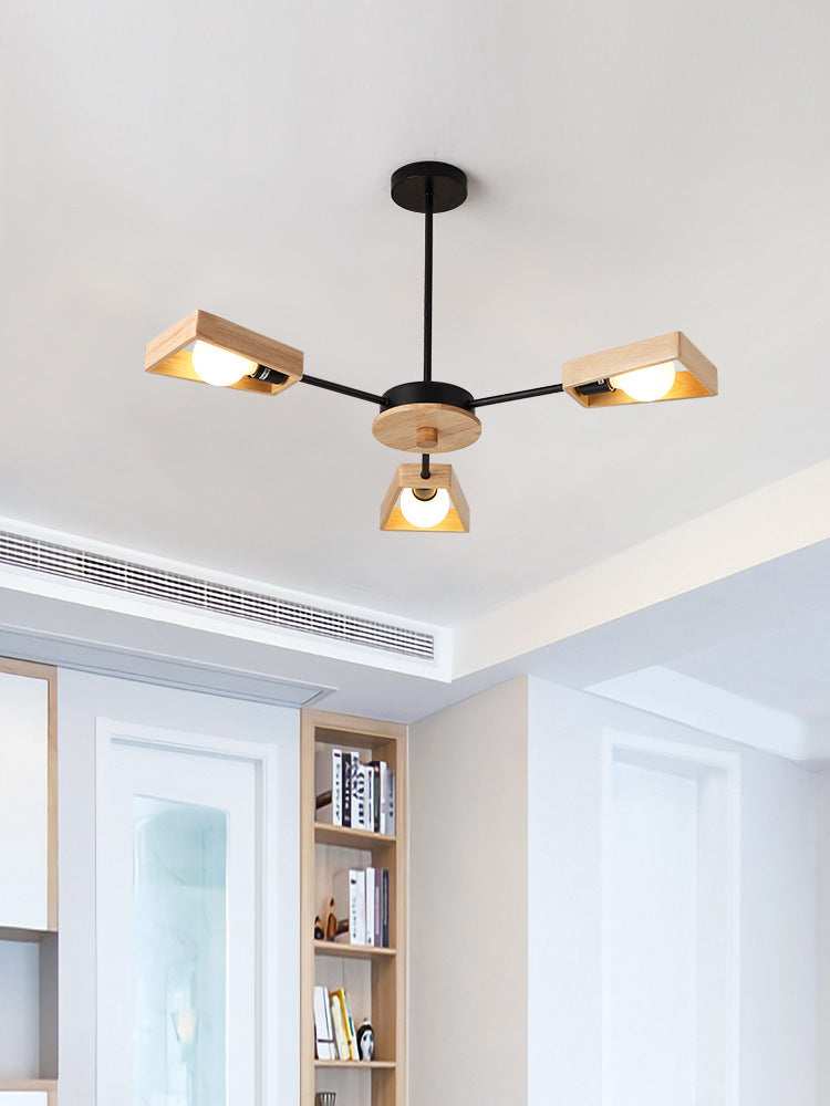 Solid wood Chandelier Ceilings light