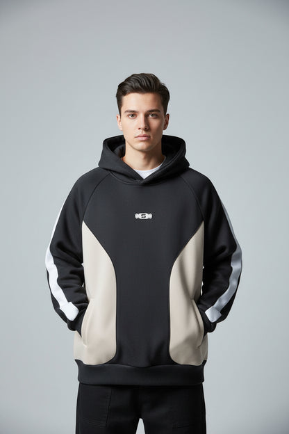 Embroidered Hoodie Sweatshirt