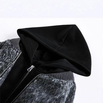 Faux Hoodie Sweatshirt