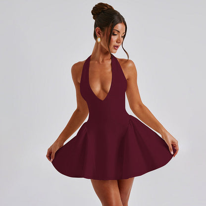 cinched dress