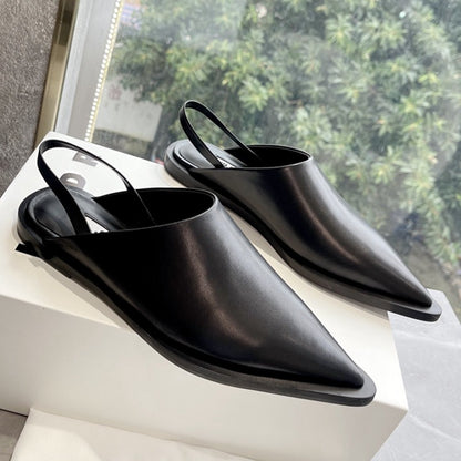 pointed high bun heels and slippers