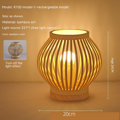 Atmosphere Retro Homestay Bedroom  Lamp