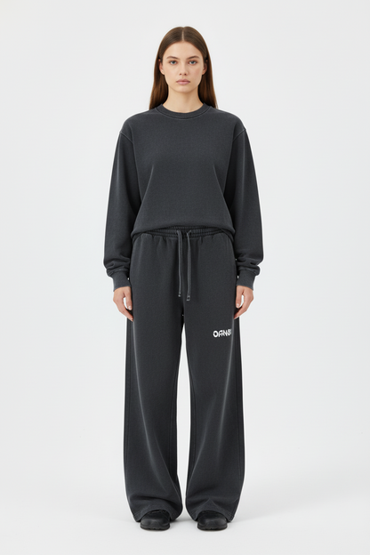 Vintage Washed Waist Pants