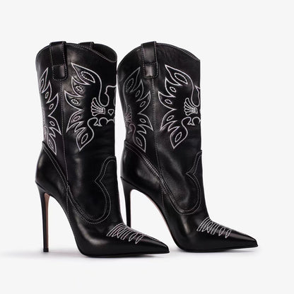 cowboy boot high heels