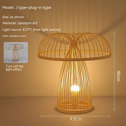 Atmosphere Retro Homestay Bedroom  Lamp