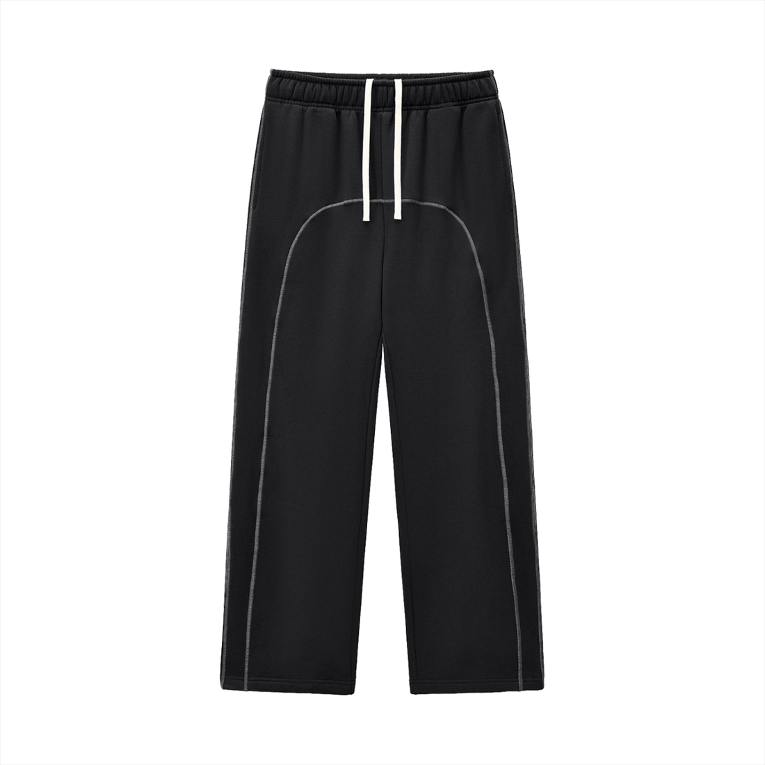 Contrast Fleece Sweatpants