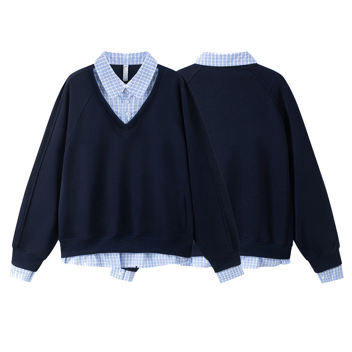 Unisex Collar hoodies sweatshirt