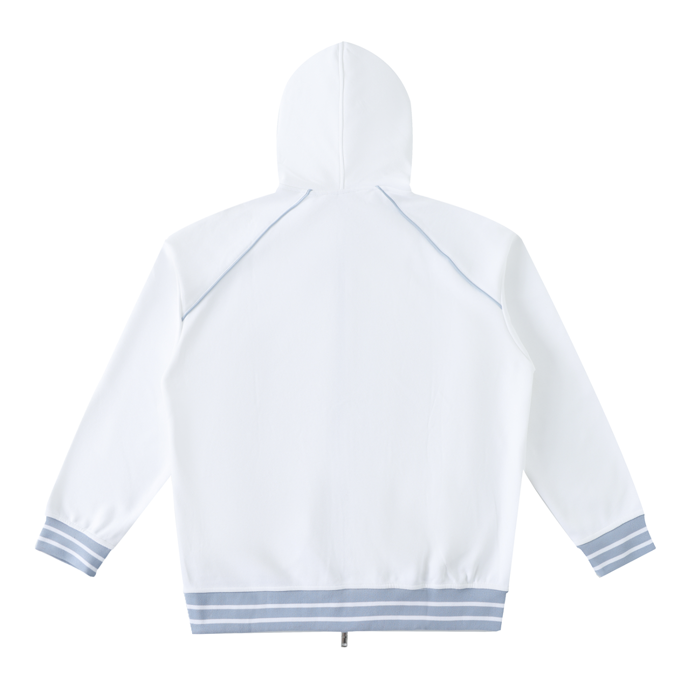 Striped Trim Hoodie