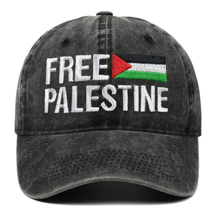 embroidered Palestinian retro hat Beanie