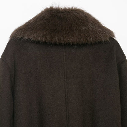 Women fur winter  jacket coat