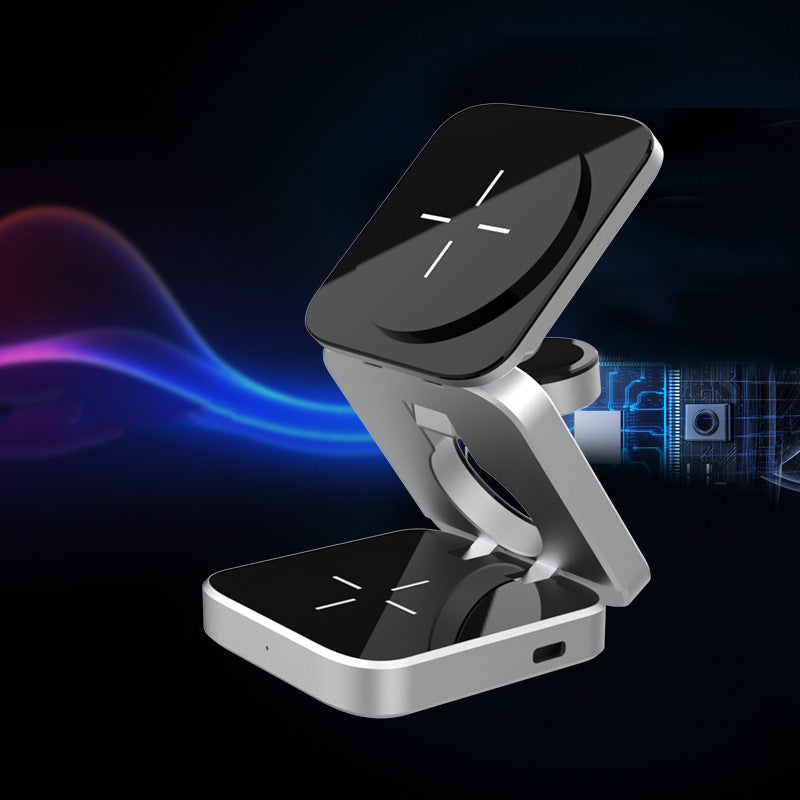 3 In 1 Foldable Wireless Charger Station