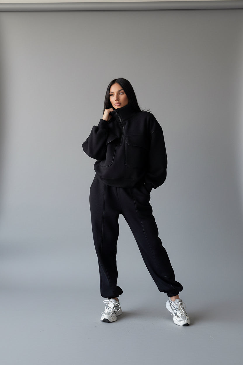 Women two-piece tracksuit set