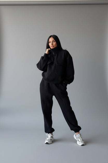 Women two-piece tracksuit set
