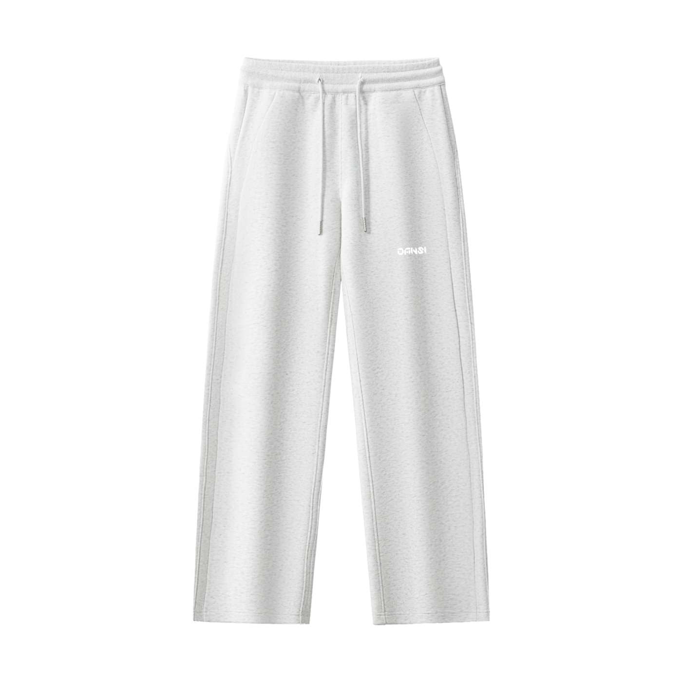 Drawstring Straight-Leg Sweatpants