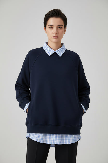 Unisex Collar hoodies sweatshirt