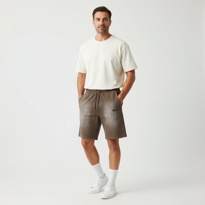 Rectangle Washed Shorts