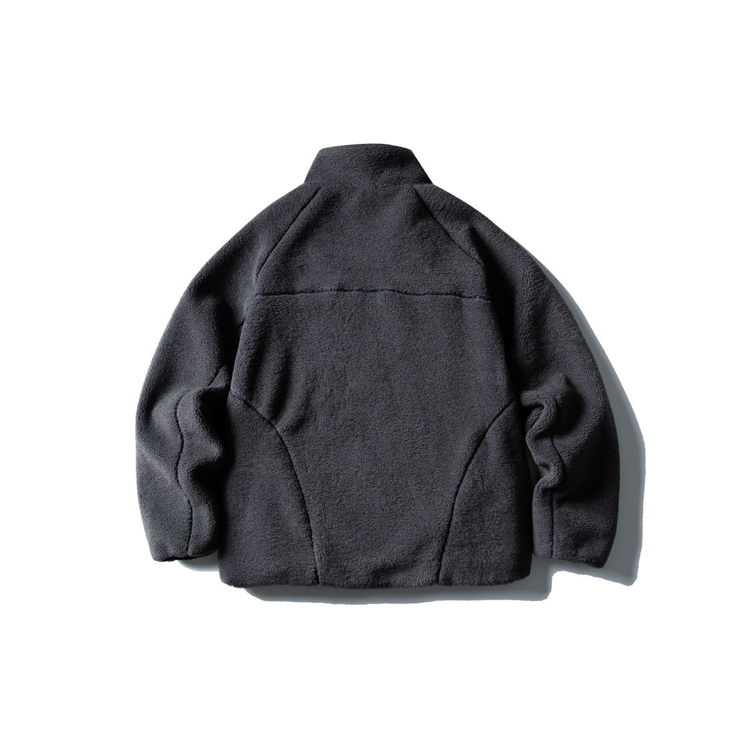 Multi-Pocket Patchwork Shearling Cotton Coat