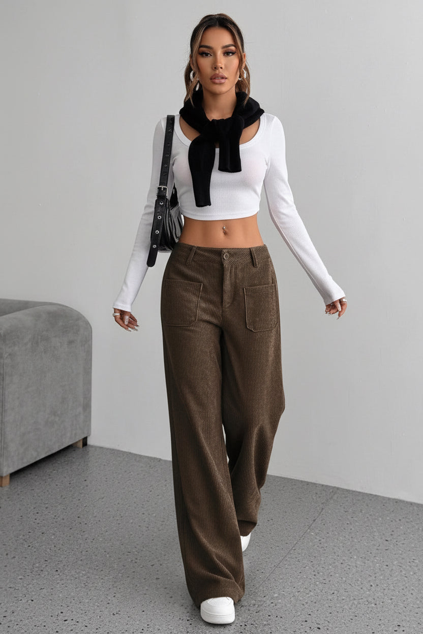 Women’s Loose Wild leg pants
