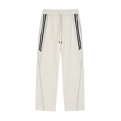 Reflection Striped Straight Sweatpants