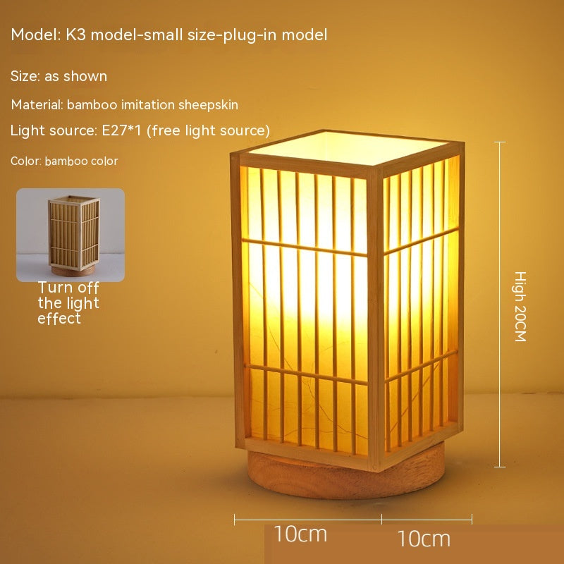 Atmosphere Retro Homestay Bedroom  Lamp