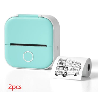 Portable Mini Thermal Label Printer