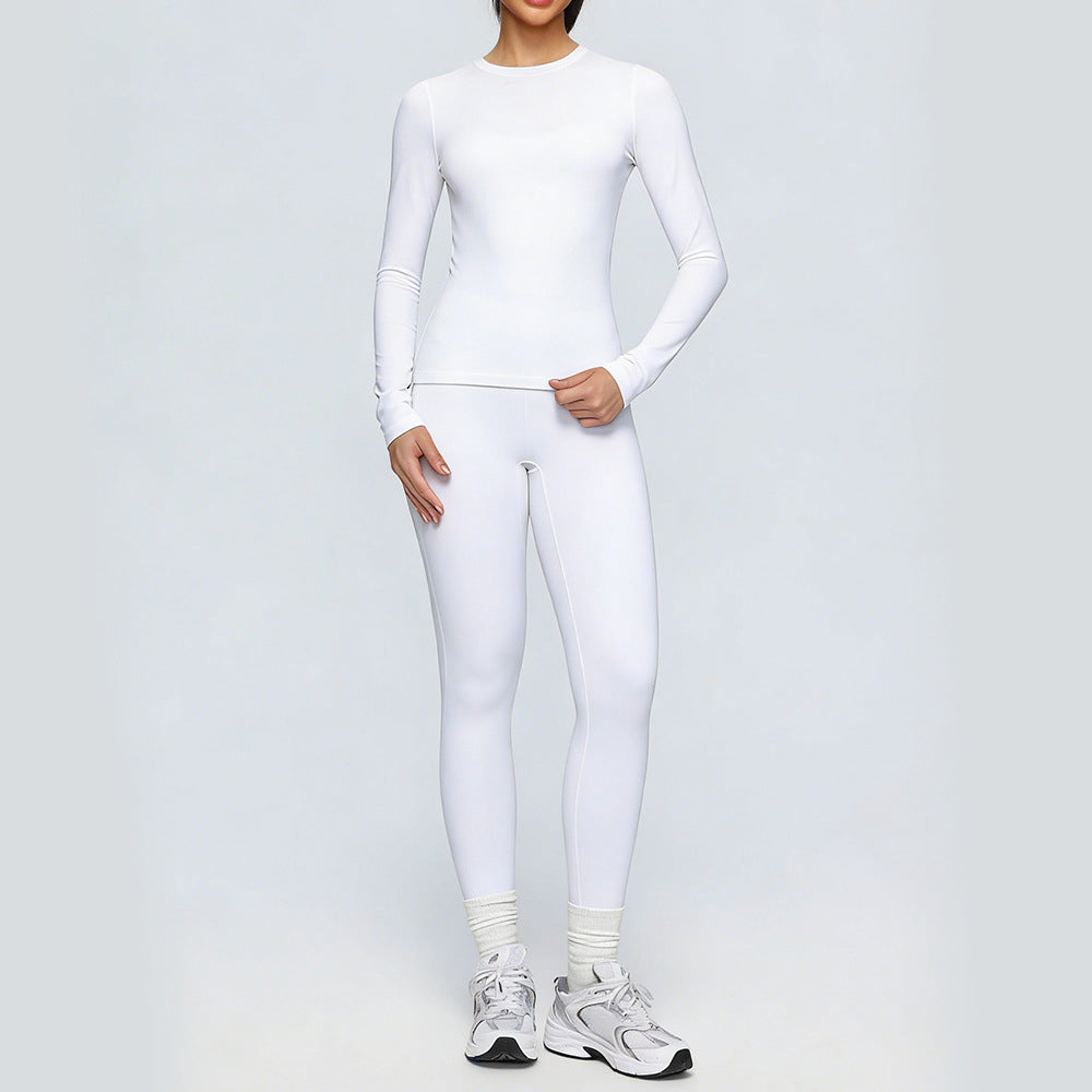 fitted  long sleeved pants Active Wear  set