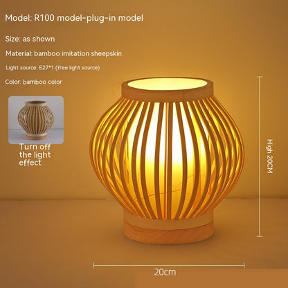 Atmosphere Retro Homestay Bedroom  Lamp