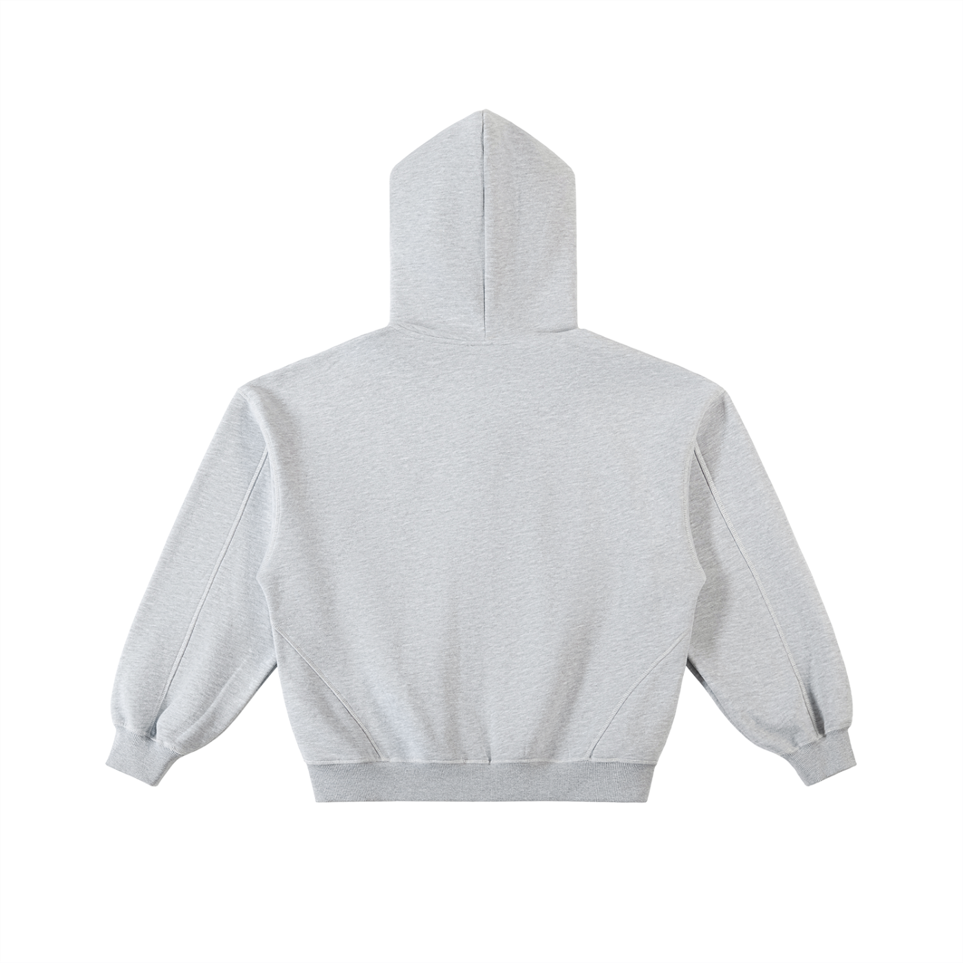 Unisex Boxy Fleece Zip Hoodie